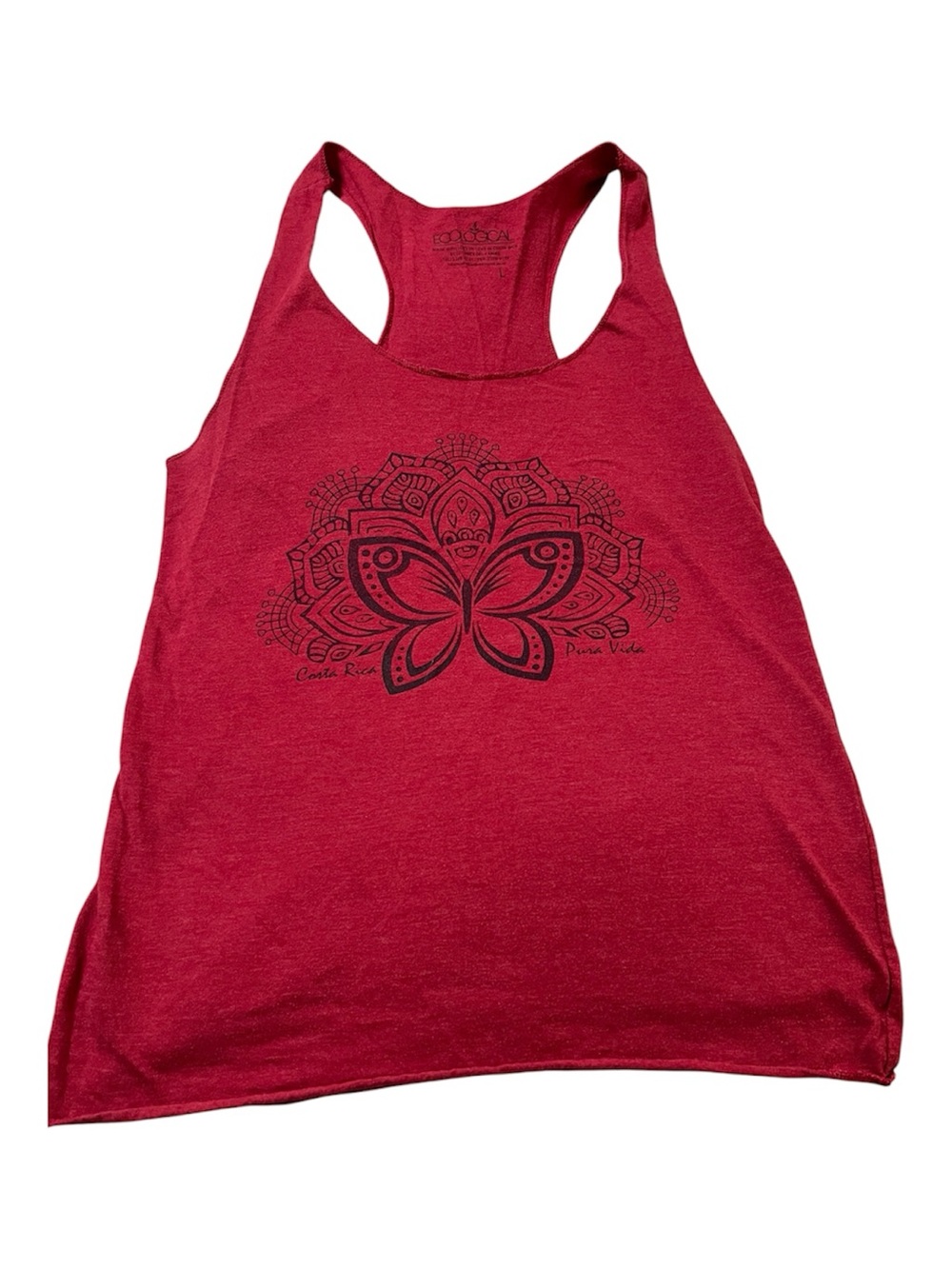 Pura Vida Butterfly Mandala Tank Costa Rica